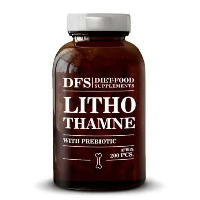 Diet-Food Lithothamne Mineral z Algi Czerwonej z prebiotykiem Kaps 500 Mg suplement diety 200 kaps.