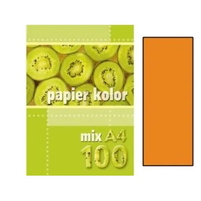 Kreska Papier ksero A-4 100k. pomara�czowy