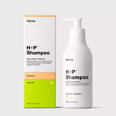 Hermz H+P Szampon konopny do w�os�w z probiotykami 300 ml