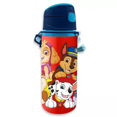 Bidon aluminiowy ze s�omk� Psi Patrol PW19871 600 ml