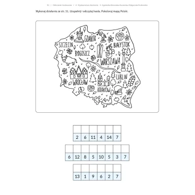 Obliczanie i kodowanie. Materia�y na zaj�cia rewalidacyjne i korekcyjno-kompensacyjne dla uczni�w ze specjalnymi potrzebami edukacyjnymi