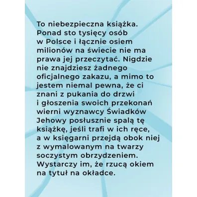 Jak rozbi�am szk�o. Moje dorastanie w�r�d �wiadk�w Jehowy
