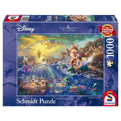 Puzzle 1000 el. Ma�a Syrenka Schmidt