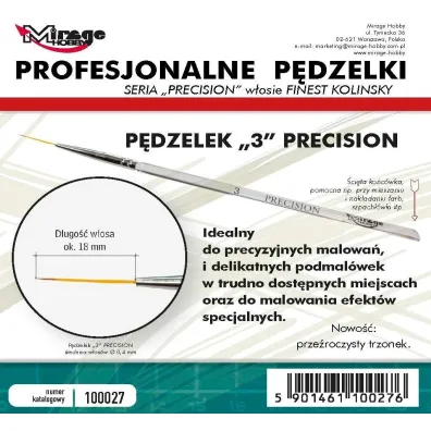 P�dzelek Precision Kolinsky 3