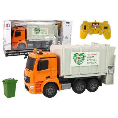Ci�ar�wka �mieciarka Mercedes-Benz R/C LeanToys