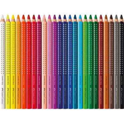 Faber-Castell Kredki jumbo grip tr�jk�tne opakowanie metalowe 16 szt.