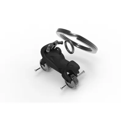 Metalmorphose Brelok do kluczy 3D �cigacz czarny