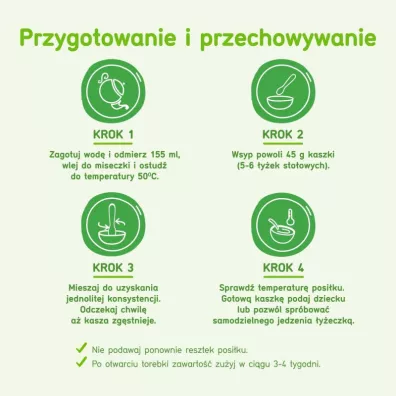 BoboVita Porcja Zb Kaszka mleczna 3 zboa zboowo-owsiana jabko-gruszka po 6 miesicu 210 g