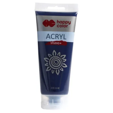 Happy Color Farba akrylowa Studio indygo 200ml