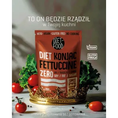 Diet-Food Makaron konjac fettuccine 200 g