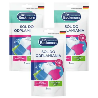 Dr. Beckmann Intensywna s�l do odplamiania Zestaw 3 x 80 g