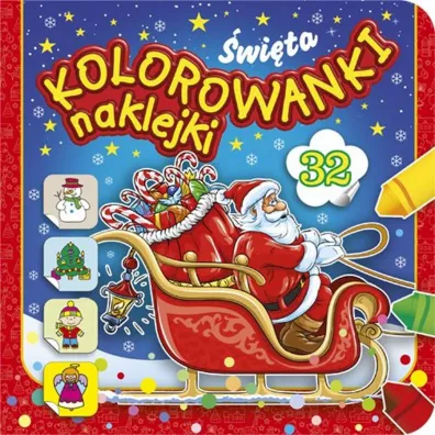 �wi�ta. Kolorowanki naklejanki