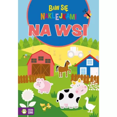 Na wsi. Baw si� naklejkami