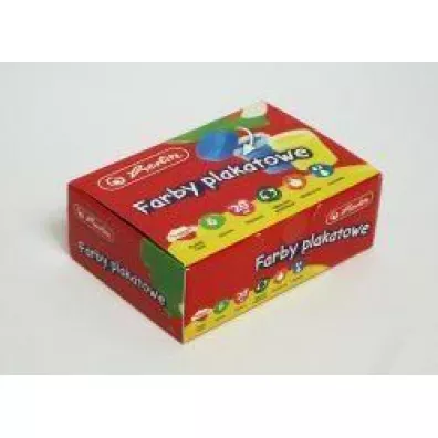 Herlitz Farby plakatowe 6 x 20 ml