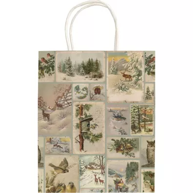 Skona Ting Torebka ozdobna A5 STBAG148 Zima �wi�ta BN