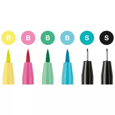 Faber-Castell Zestaw do kaligrafii 6 szt.