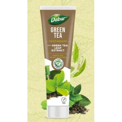 Dabur Pasta do z�b�w z ekstraktami z li�ci zielonej herbaty 100 ml
