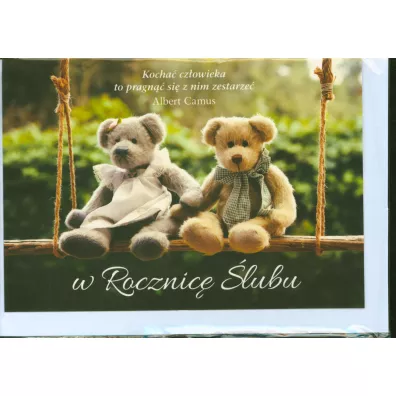 Kartka W Rocznic� �lubu 2 - Kocha� cz�owieka to pragn�� - Edyta Bogulak