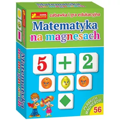 Zabawka i gra edukacyjna - Matematyka na magnesach Ranok-Creative