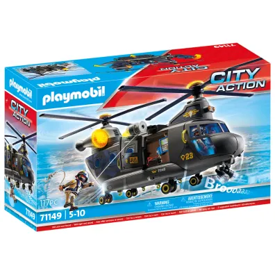Playmobil City Action �mig�owiec ratunkowy jednostki specjalnej 71149