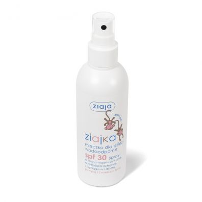 Ziaja Ziajka mleczko dla dzieci wodoodporne w sprayu SPF30 170 ml
