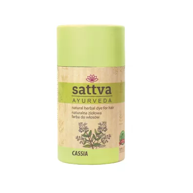 Sattva Natural Herbal Dye for Hair naturalna zio�owa farba do w�os�w Cassia 150 g