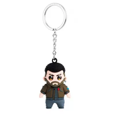 Brelok Cyberpunk 2077 V-Male 3D Keychain