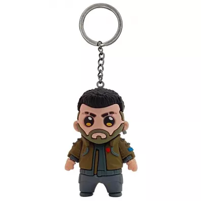 Brelok Cyberpunk 2077 V-Male 3D Keychain