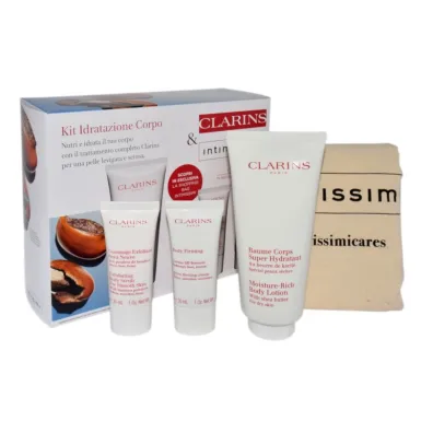 Clarins Zestaw Balsam do ciała + Exfoliating Peeling do ciała + Krem do ciała Body Firming Clarins Zestaw Balsam do ciała + Exfoliating Peeling do ciała + Krem do ciała Body Firming