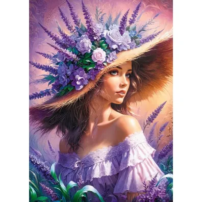 Puzzle 1000 el. Lavender Muse CherryPazzi