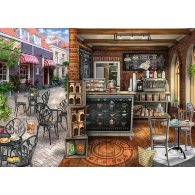 Puzzle 1000 el. Urocza Kawiarnia Ravensburger