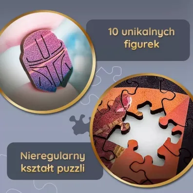 Puzzle drewniane 160 el. Darth Vader Trefl