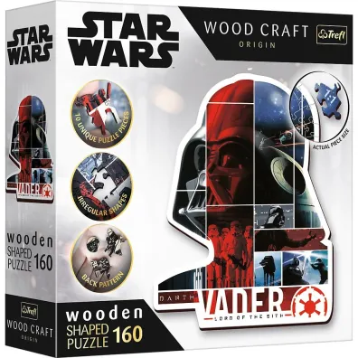 Puzzle drewniane 160 el. Darth Vader Trefl
