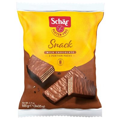 Schar Wafle w czekoladzie bezglutenowe 3 x 35 g