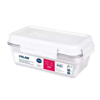 Pojemnik na lunch z tritanu 1,2L biay MILAN