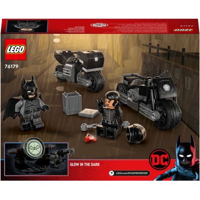 LEGO DC Batman Motocyklowy pocig Batmana i Seliny Kyle 76179