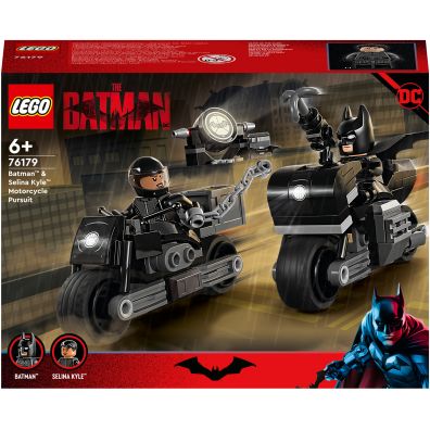 LEGO DC Batman Motocyklowy pościg Batmana i Seliny Kyle 76179