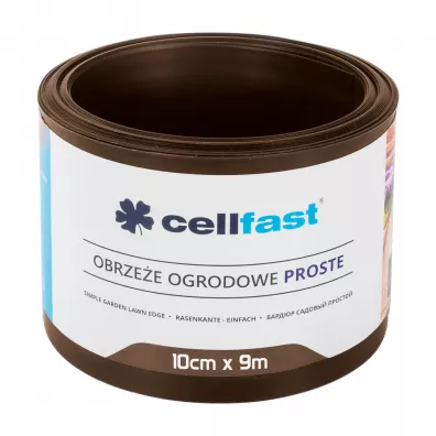 Cellfast Obrzee ogrodowe proste 10 cm x 9,0 m