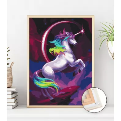 Twoje Hobby Malowanie po numerach - Bajkowy jednoro�ec 40x50cm