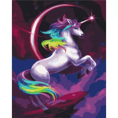 Twoje Hobby Malowanie po numerach - Bajkowy jednoro�ec 40x50cm