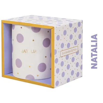 Be-Happy Gifts Kubek prezentowy Natalia