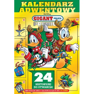 Gigant Poleca Premium. Kalendarz adwentowy. Tom 2/2025