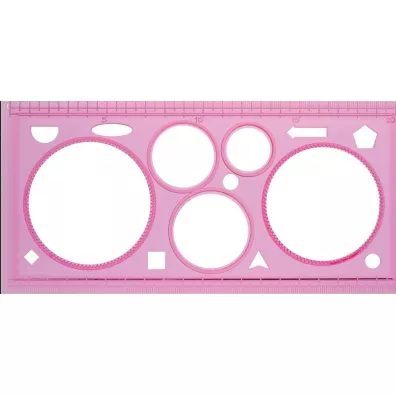 Panta Plast Szablon kre�larski z ko�ami 20 cm