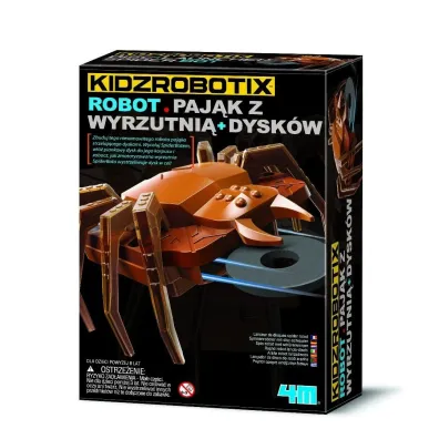 Kidzrobotix Robot Paj�k z wyrzutni� dysk�w 4M Industrial Development Ltd.
