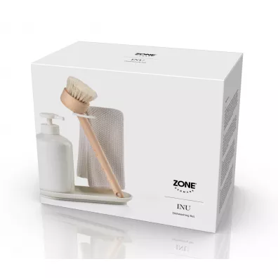 Zone Denmark Organizer do zlewu 3 elementy Inu Off white 29720