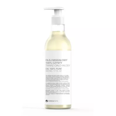 Botanicapharma Olej migda�owy czysty do twarzy, cia�a i w�os�w pompka 500 ml
