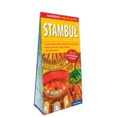 Stambu� laminowany przewodnik i mapa 2w1