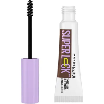 Maybelline Super Lock Brow Glue �el do stylizacji brwi brwi Deep Brown 7 ml