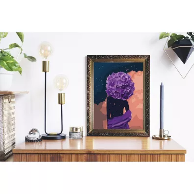 Twoje Hobby Malowanie po numerach - Fioletowy urok� 40x50cm