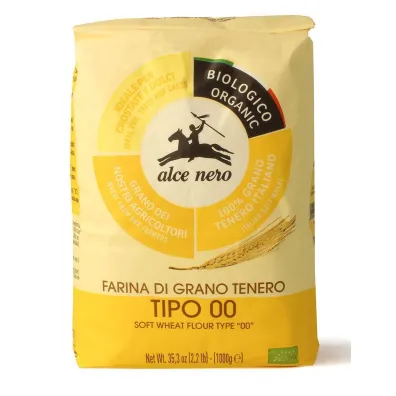 Alce Nero M�ka pszenna typ "00" do s�odkich wypiek�w 1 kg Bio